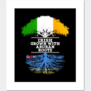 Irish Grown With Aruban Roots - Gift for Aruban With Roots From Aruba Posters and Art